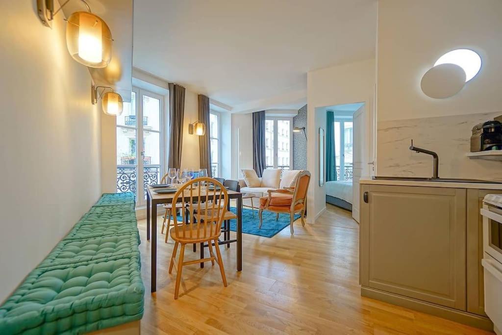 Elegant Appartement Dans Le Marais - Paris 3 Exteriör bild
